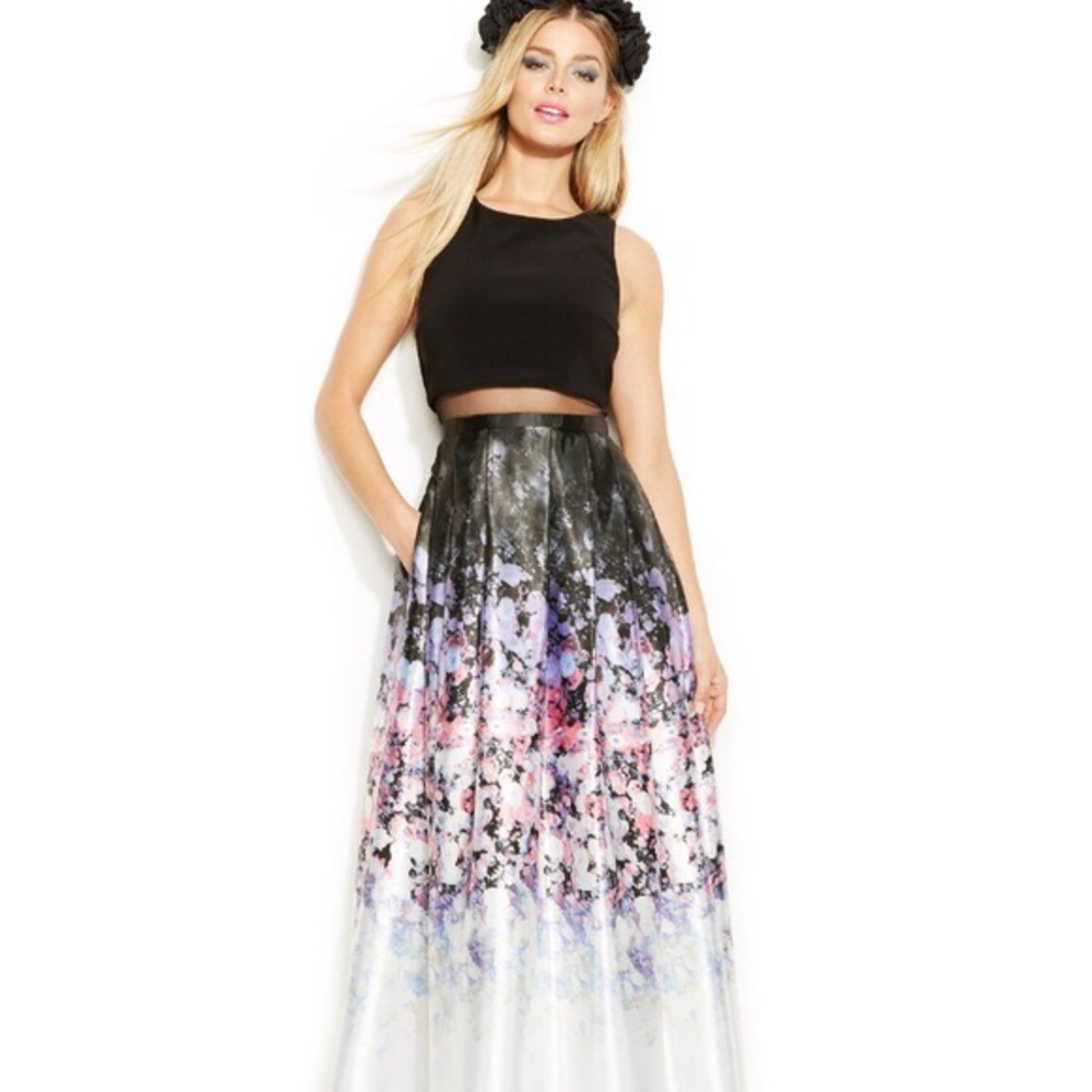 Betsy & Adam Two-Piece Illusion-Waist